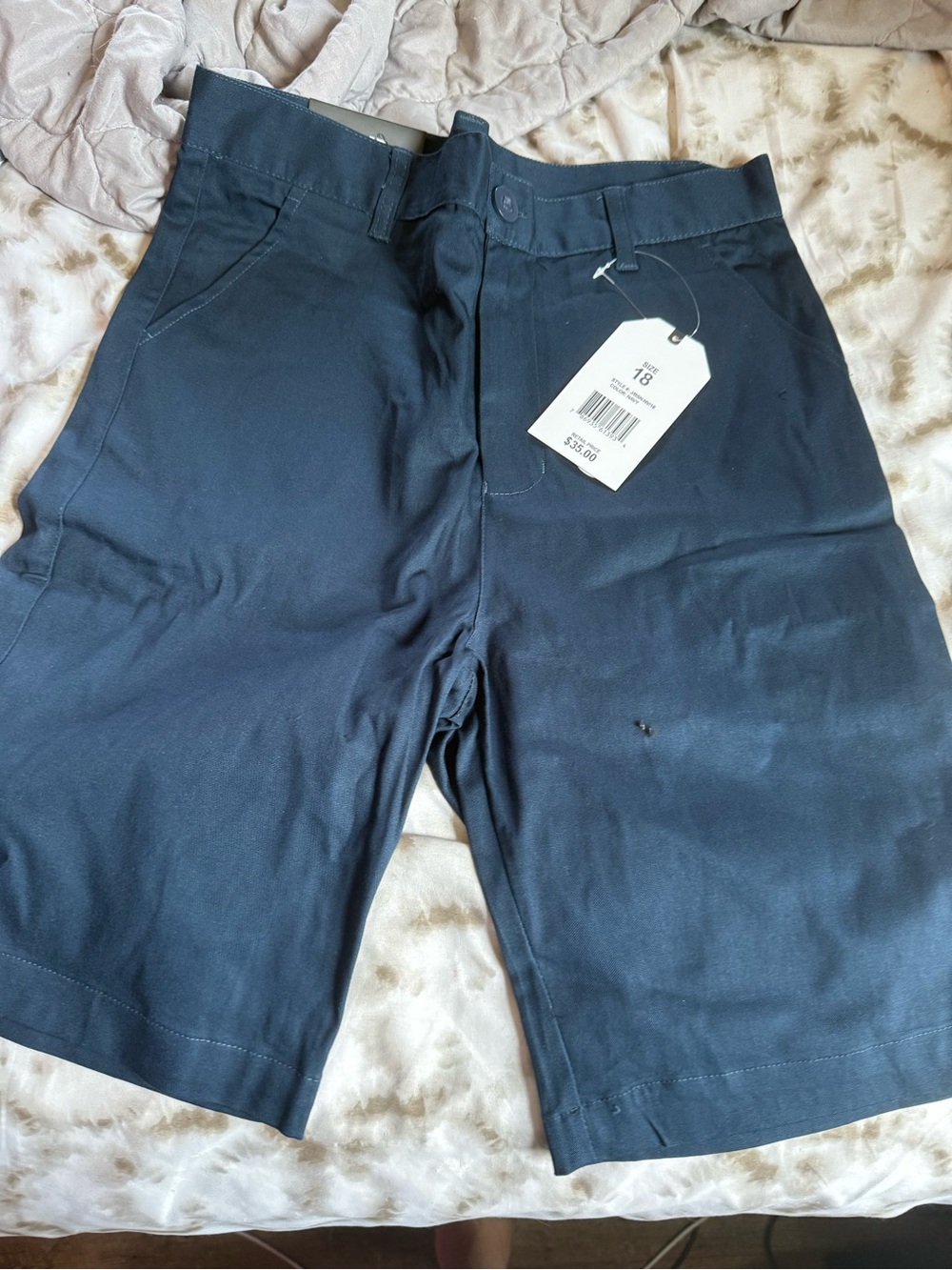 Boy’s Navy Chino Shorts - Classic Casual